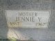 Young Jennie Headstone
