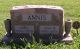 Annie John W and Carkhuff Grace Headstone