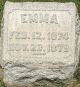 Birk Emma Headstone